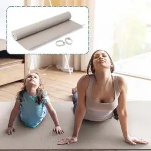 아이워너 와이드 릴렉스 요가매트6mm 노마드그레이 거실매트 주방매트 홈매트 롤매트 운동매트