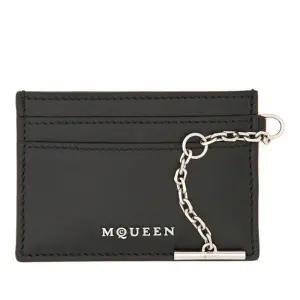 실버 피니시 체인 슬링 카드 지갑 804434 1T1AN1000