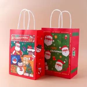 ( )D10 칠백 크리스마스 심플 쇼핑백 20개세트