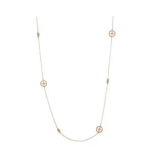 [롯데백화점]티르리르 블루밍 패션핑크 목걸이 TNSLB0004HP