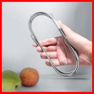 냉장고 배수구 청소 브러쉬 키트 5/6개,  주사기 1.5/1M 호스 포함, 도구