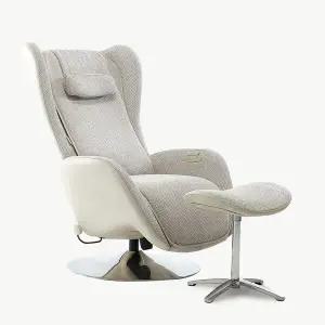 [알트레스트]AL002 마사지 리클라이너 패브릭 아이보리 안락 수면 안마의자