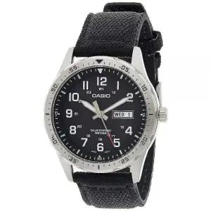 Casio 남성용 태양열 스테인리스 쿼츠 손목시계 (MTP-S120L-1AVCF) 797689