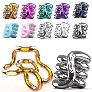 메탈 피젯토이 탱글 트위스트 스트레스 어른 손장난감