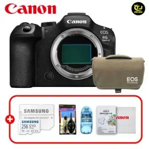 캐논 정품 EOS R6 Mark III BODY/프리미엄 패키지 6종세트/256G+전용가방+카드리더기+청소도구+극세사융+액정보호필름/TJ