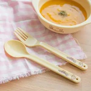 옥수수로 만든 어린이 유치원 유아식기 수저포크세트