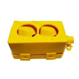 일신 2구 콘센트 보호커버 안전덮개 내충격 오염방지