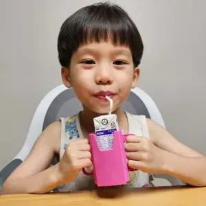 Jpar 접이식 우유팩 홀더 케이스 우유홀더 우유팩홀더 우유손잡이 우유컵홀더 우유케이스
