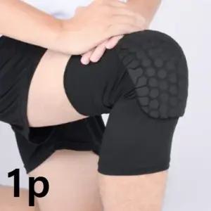 구기 스포츠 운동 엠보싱 무릎 보호대 압박 아대 낱개