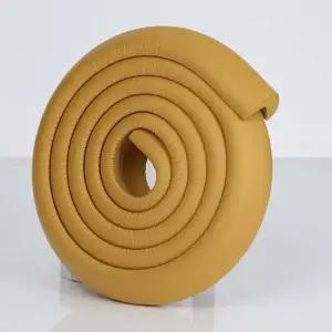 잘라쓰는 모서리 쿠션 충격보호대 테이블 코너 나무색