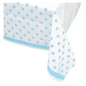 라인도트 테이블보 스카이