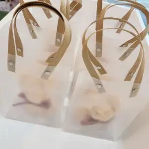 답례품 곰 손수건 포장백 세트