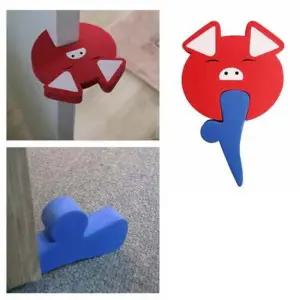 도어패드 돼지 끼임방지 문닫힘방지 손가락보호 끼임방지 문고정 충격보호 손가락보호 유아안전