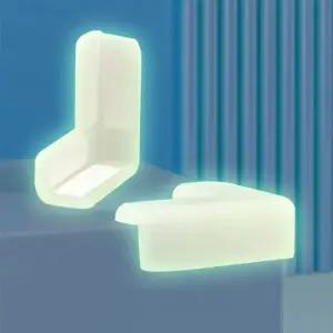 책상 기둥 식탁 가구 벽 실리콘 투명 안전보호대 야광