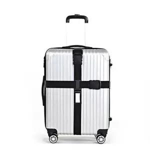 [라일리] Rly 캐리어 보호밴드 여행용 블랙 네임택 수화물