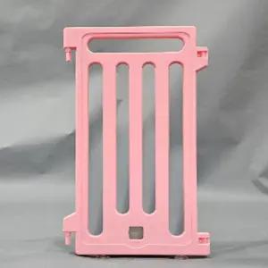 애견 울타리 높이 65cm 확장패널 핑크 1P 펜스연장