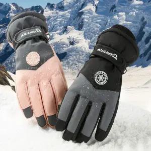 [셀러에이드]스키 스노우보드 방한 장갑 방수 폰터치 사이즈 조절 썰매장갑