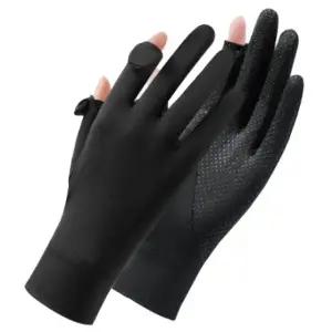 여성용 논슬립 쿨장갑 신축성 자외선차단 스포츠 장갑