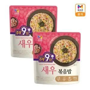 [목우촌] 주부9단 새우볶음밥 210g x2개