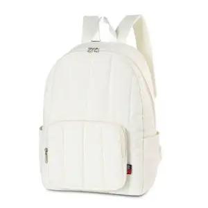[굿쇼핑몰]가을 겨울 캐주얼 패딩 백팩 가방 아이보리