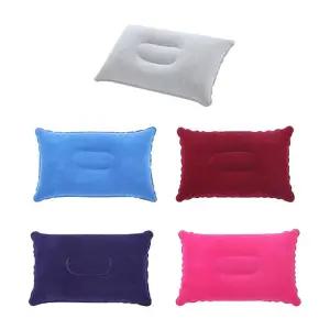 헤브즈 에어 목베개 쿠션 대형 1+1 캠핑 간편휴대 여행 사각 에어쿠션