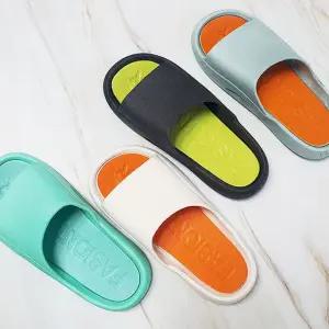 페르슈 투톤컬러 투바운스 EVA 슬리퍼 층간소음방지 쿠션 슬리퍼 실내화 거실화