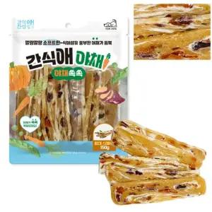 토리 강아지 간식 애야채 소프트 황태스테이크 150g