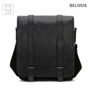 빌리버스 남성 크로스 노트북 수납 직장인 소가죽 가방 BJI516