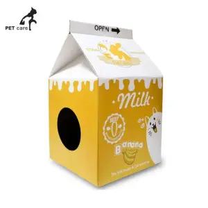 테비 밀크하우스 고양이 스크래쳐 바나나우유