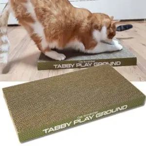 고양이 장난감 평판 스크래쳐 스트레스 해소 놀이 M