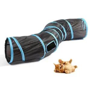 일자형 고양이 터널놀이 고양이장난감 캣터널