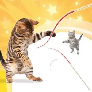 에스엠펫 고양이 뚱이 쥐꼬리 장난감 1pcs