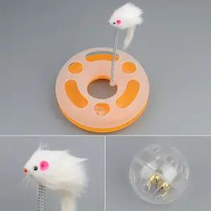 마우스 원형레일 고양이 장난감