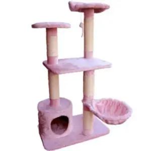 고양이 캣 타워 5단 장난감 스크레쳐 타워 하우스