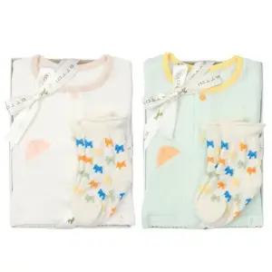 [갤러리아] *출산,백일,임신축하*코넬슬림우주복모자,양말SET(07T117505 1)