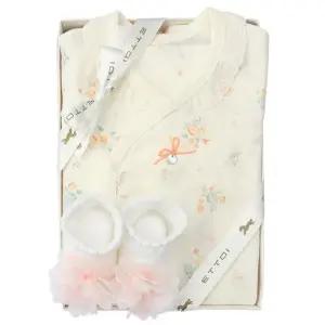 [갤러리아] *출산,임신축하*스위니배내가운,양말세트(07T117182 2)