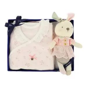 [갤러리아] (압소바,출산,임신축하)솔솔모달배냇저고리+제니막대딸랑이(A2C-20011)