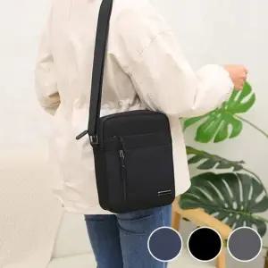 [모로엠] 옥스퍼드 스타일 포켓 디테일 남여공용 크로스백 DMS-BA-Q4590585