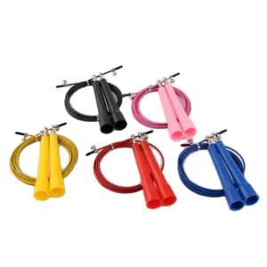 남녀 길이 조절 경량 스피드 가벼운 와이어 줄넘기 경량줄넘기 성인줄넘기 이단줄넘기