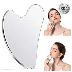 [셀러에이드]스테인리스 괄사 얼굴 바디 마사지기