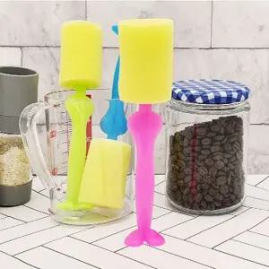 세워지는병세척솔 위생적인 세척몽글이