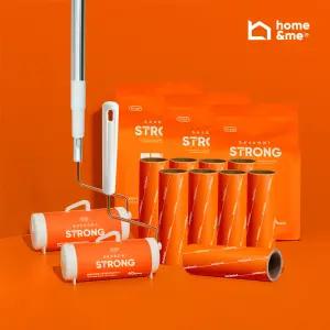 [홈앤미] 스트롱 사선 돌돌이 롤 테이프 클리너 본체+리필 10개 외
