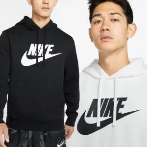 나이키 클럽 그래픽 플리스 기모 후드티 BV2973-010/063/100 블랙 그레이 화이트