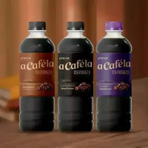 빙그레 아카페라 1L 12입 아메리카노 / 헤이즐넛 / 과테말라