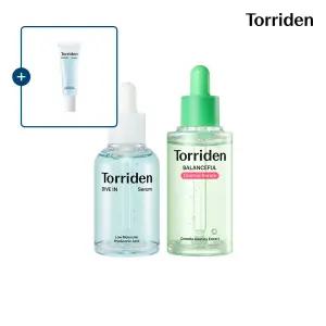 [SET] 토리든 다이브인 저분자 히알루론산 세럼 50ml+밸런스풀 시카 컨트롤 세럼 50ml (+다이브인 세럼 10ml)