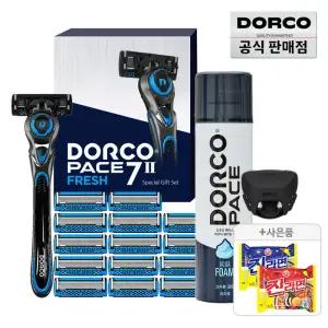 (15%할인) 도루코 페이스7투 프레시 홈쇼핑 면도세트5호+증정(진라면)/선물세트