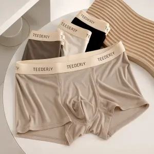 시그니처 모달 에어밴딩 남성 드로즈팬티 4종세트