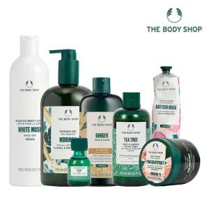 [~50%+T5%]더바디샵 마지막 멤버십데이! BEST 바디&헤어케어 진저/화이트머스크/모링가/티트리/여행용/선물세트