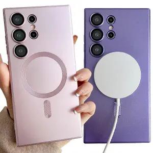 갤럭시S25 S24 S23 S22 S21 S20 플러스 울트라 엣지 FE 맥세이프 풀커버 슬림 매트 소프트 젤리 핸드폰 케이스