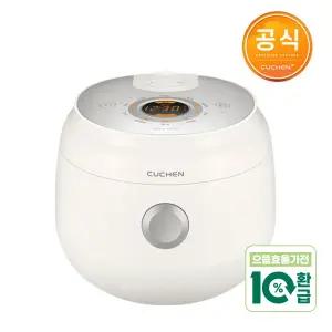쿠첸 6인용 크리미 1등급 전기밥솥 CRM-CD0640MW